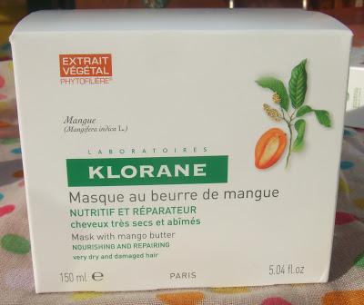 Gamme au beurre de mangue de chez Klorane, parfaite pour mes cheveux secs. Gamme au beurre de mangue de chez Klorane, parfaite pour mes cheveux secs.