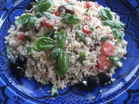 Salade de quinoa méditerranéenne