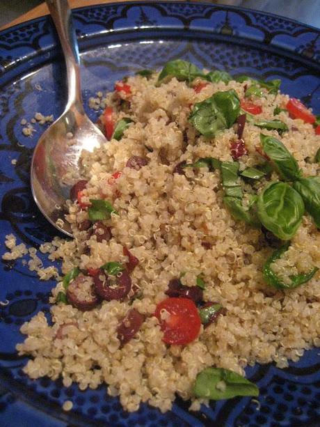 Salade de quinoa méditerranéenne