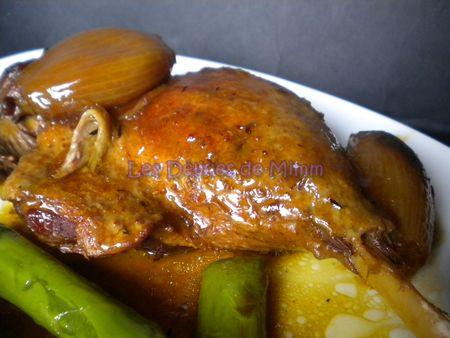 Cuisses de canard confites au miel et aux échalotes caramélisées DSCN9840bis
