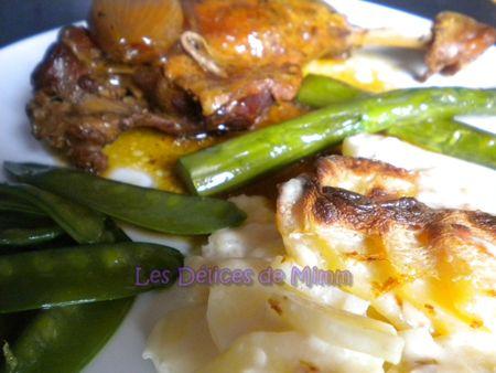 Cuisses de canard confites au miel et aux échalotes caramélisées DSCN9830bis