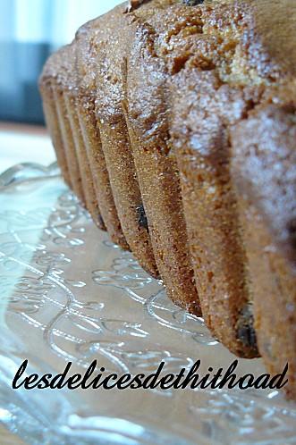 cake farine de châtaigne et pépites de chocolat P1180760.JPG