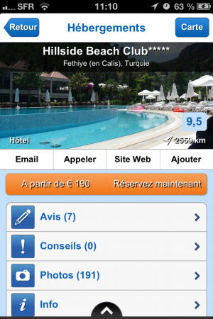 Fiche Hébergement Enfin la nouvelle application Zoover !