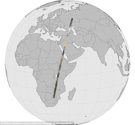 La Nasa fournit une photo panoramique de 9.000 km La Nasa fournit une photo panoramique de 9.000 km