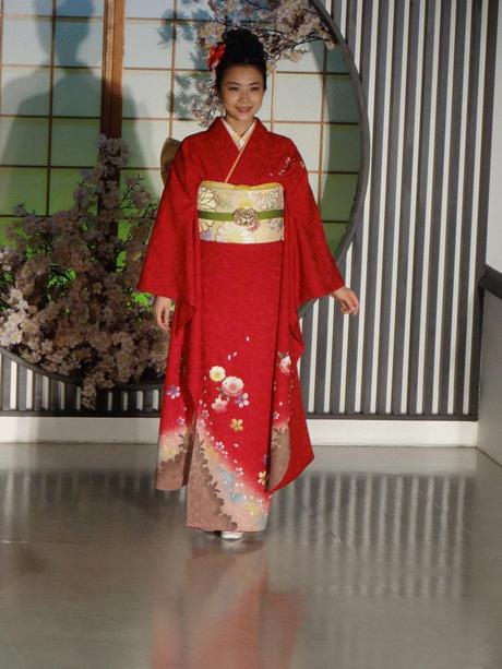 Défilé de kimonos