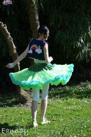 Ma Candyskirt, la jupe de mes rêves! Candyskirt qui tourne encore