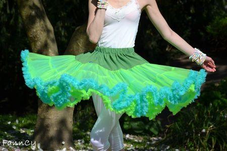 Ma Candyskirt, la jupe de mes rêves! Candyskirt full of FannCy, full of fluffy