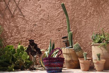 Marrakech # Côté boutiques Panier souk marrakech