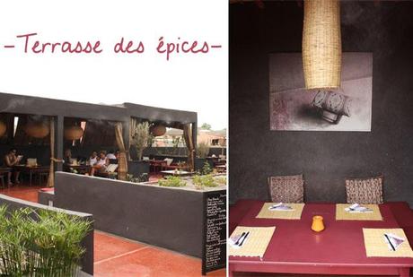Marrakech # Côté boutiques terrasse des epices