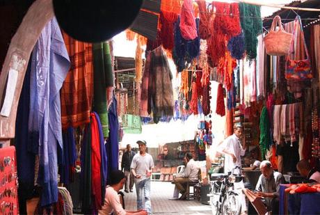 Marrakech # Côté boutiques souk des teinturiers Marrakech