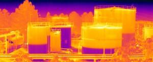 L'osmose pourrait exploiter la chaleur résiduelle des industries - photo Flir