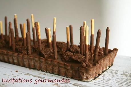 Tarte tout chocolat au streusel et mikado IMG_9608
