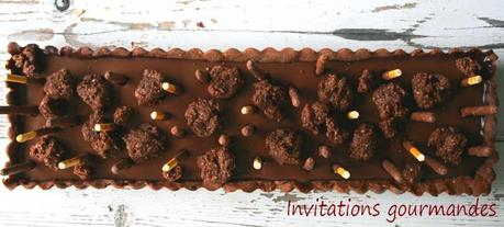 Tarte tout chocolat au streusel et mikado IMG_9615
