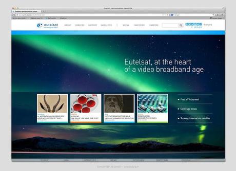 Eutelsat_Site_Internet Nouveau site Internet par Be Dandy pour Eutelsat