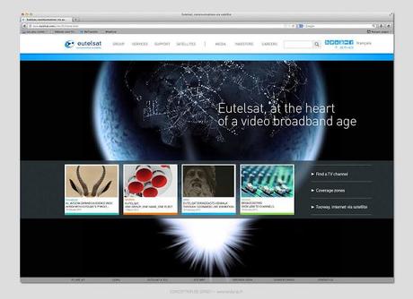 Eutelsat_Site_Internet Nouveau site Internet par Be Dandy pour Eutelsat