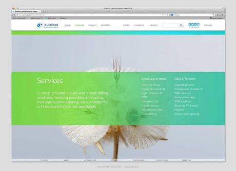 Eutelsat_Site_Internet Nouveau site Internet par Be Dandy pour Eutelsat