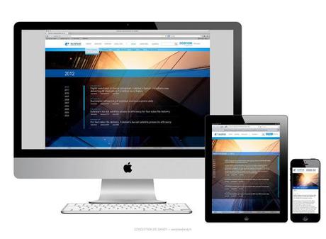 Eutelsat_Site_Internet Nouveau site Internet par Be Dandy pour Eutelsat