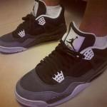 Air Jordan IV Stealth Oreo Air Jordan 4 Stealth « Oreo »