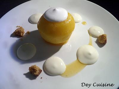 Pommes façon tatin, crème mascarpone & biscuit - ALSA préparation pour Fruits au four minutes Pommes façon tatin, crème mascarpone & biscuit - ALSA préparation pour Fruits au four minutes
