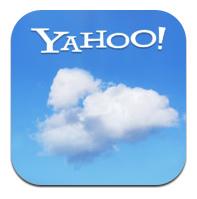 Yahoo Météo sur iPhone, changement de l'icone...