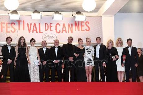 Benjamin Siksou monte les marches au festival de Cannes avec La vie d'Adèle redcarpetcannesLaviedAdele1