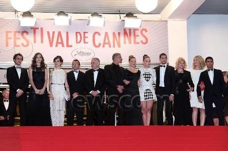 Benjamin Siksou monte les marches au festival de Cannes avec La vie d'Adèle redcarpetcannesLaviedAdele2