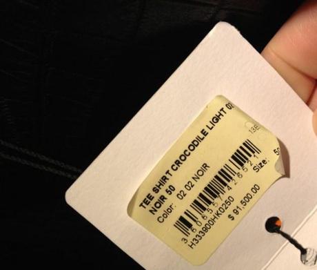 Finally, the 90,000$ Hermes t-shirt is really not expensive!!! tshirt-e1364215567405