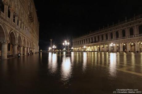 Acqua alta de mai Acqua alta du 23 mai 2013 à Venise - photo Chinellato Matteo