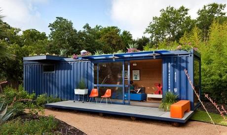 Conteneur Guest House – Poteet Architects Container Guest House