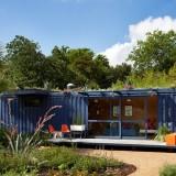 Conteneur Guest House – Poteet Architects Container Guest House 01