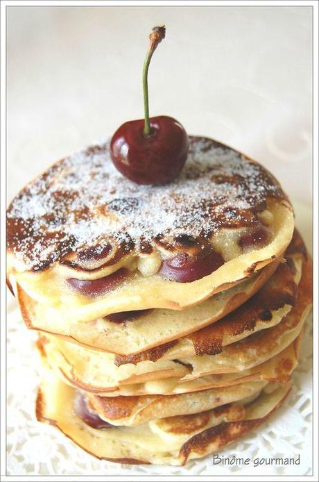Crêpes levées aux cerises photo 4199a