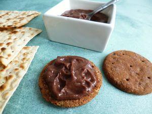 tartinade diététique cacao amande noisette (sans sucre et sans beurre) P1020879