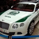 Les Supercars de Dubaï Police Dubai Police Bentley 01