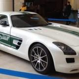 Les Supercars de Dubaï Police Dubai Police Mercedes SLS 02