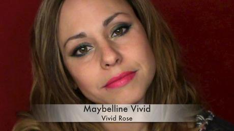 Revue et Swatch des Vivids et Color Whisper de Maybelline