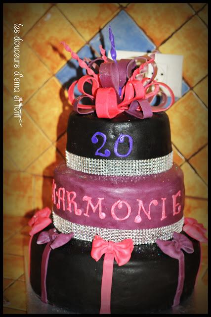Mon Gâteau décoré Glam et chic Mon Gâteau décoré Glam et chic