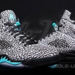 Air Jordan 5 Fire Red – nouvelles photos Air Jordan 5 Elephant Print