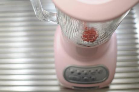 Battle food #8 // Like a lassi fraise-lait de coco-eau de rose robot