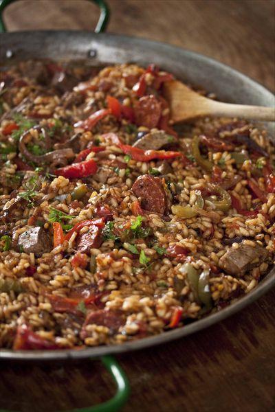 Riz à l'agneau et au chorizo GP1 Riz à l'agneau et au chorizo GP1