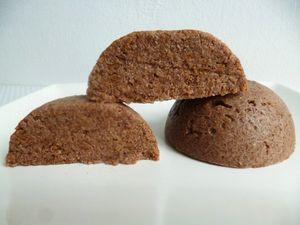 gâteaux crus de flakes complets au cacao cru et au psyllium sans cuisson (sans sucre ni beurre ni oeufs) P1030703