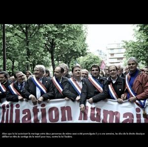 Manif de la honte : l’UMP cautionne les violences fascistes (Photo : TheLeon Vitali)