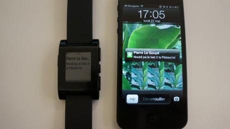 Test : Pebble Watch DSC02365