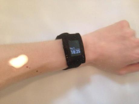 Test : Pebble Watch photo-pebble-eau