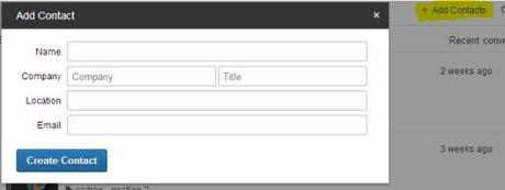 LINKEDIN CONTACTS: OPTIMISEZ VOS RELATIONS AVEC VOS CONTACTS Linkedin contacts créer un nouveau contact