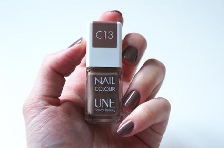 Vernis Une natural beauty test avis pinceau manucure Nail Colour C13 Taupe Vernis Une natural beauty test avis pinceau manucure Nail Colour C13 Taupe