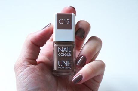 Vernis Une natural beauty test avis pinceau manucure Nail Colour C13 Taupe