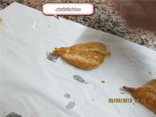 Leçon illustrées de Pâte à choux7/cygnes à la chantilly vanille