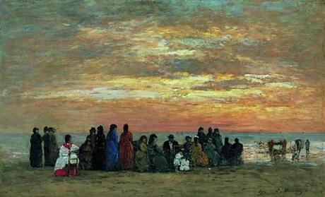 Eugène Boudin au musée Jacquemart-André (Paris 8) Euge-ne-Boudin-Scene-de-plage