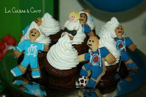 Football Party cupcake_chocolat_chantilly_foot