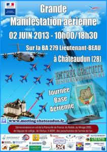 Meeting aérien avec la patrouille de France à Chateaudun